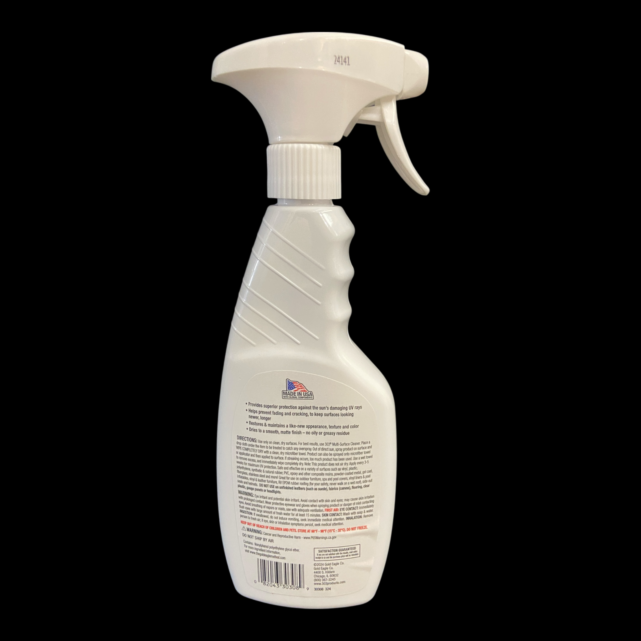 303 Aerospace Protectant for Hot Tub Vinyl Covers - Premium UV Protection & Conditioning Treatment