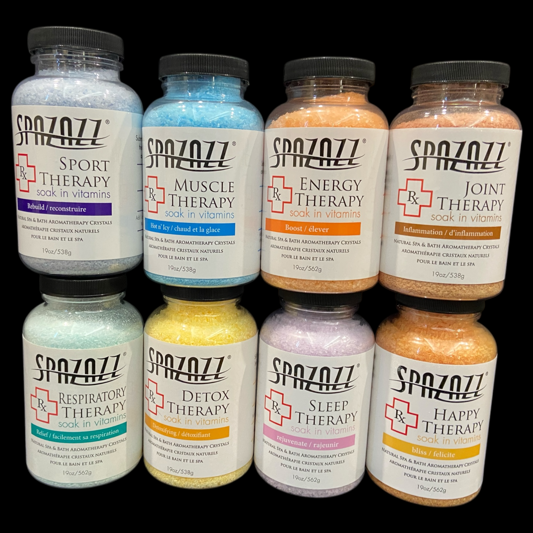 Spazazz RX Therapy 19oz Aromatherapy Crystals