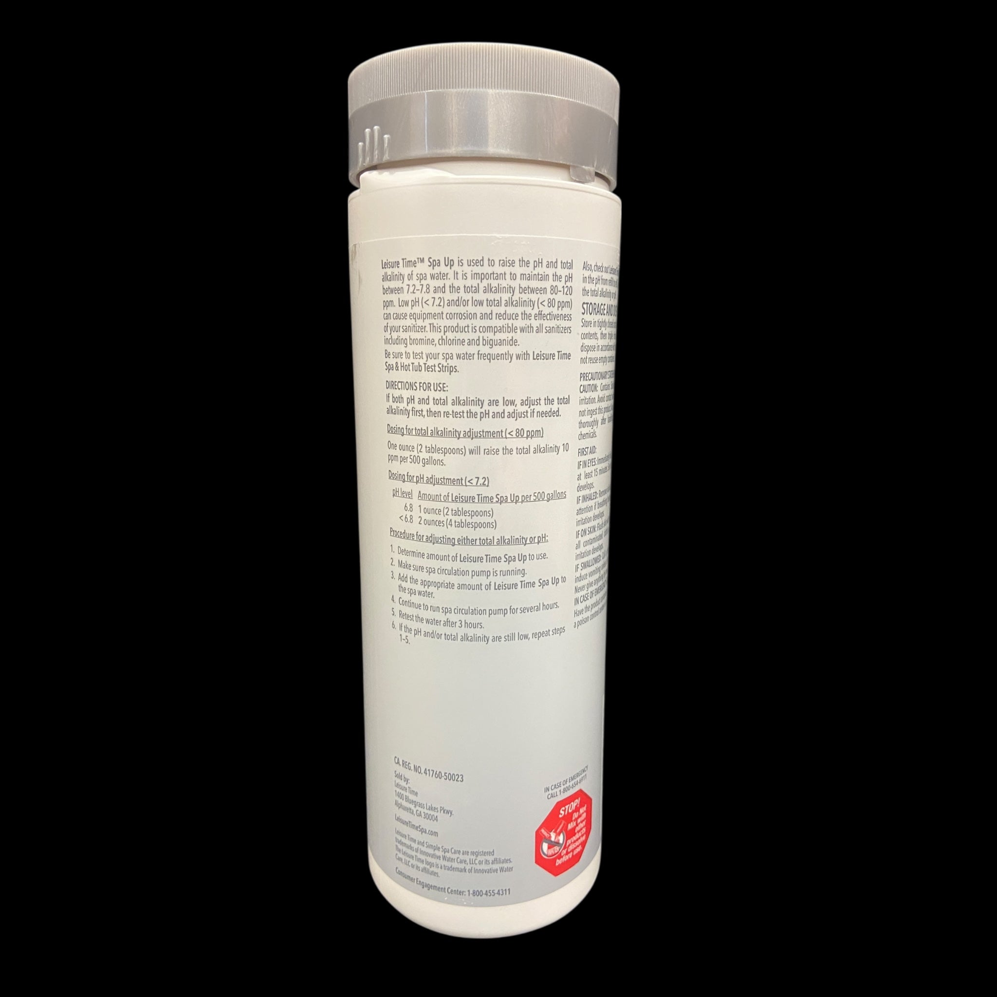 Leisure Time Spa Up (2 lb. container)