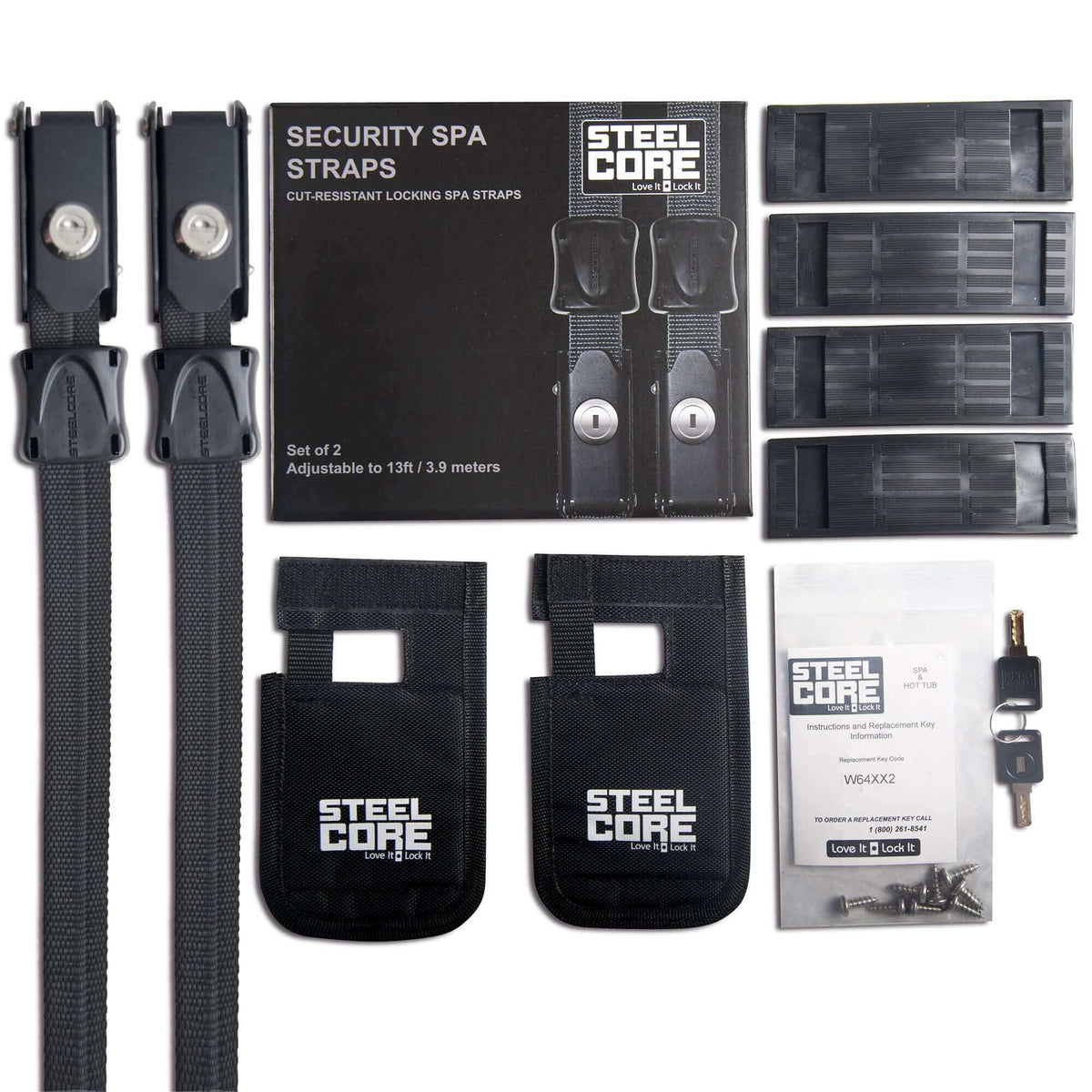 Steelcore Security Cover Straps