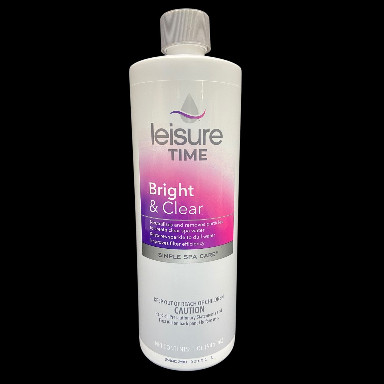 Leisure Time Bright and Clear Spa Water Clarifier - 1 Qt. (32 fl oz)