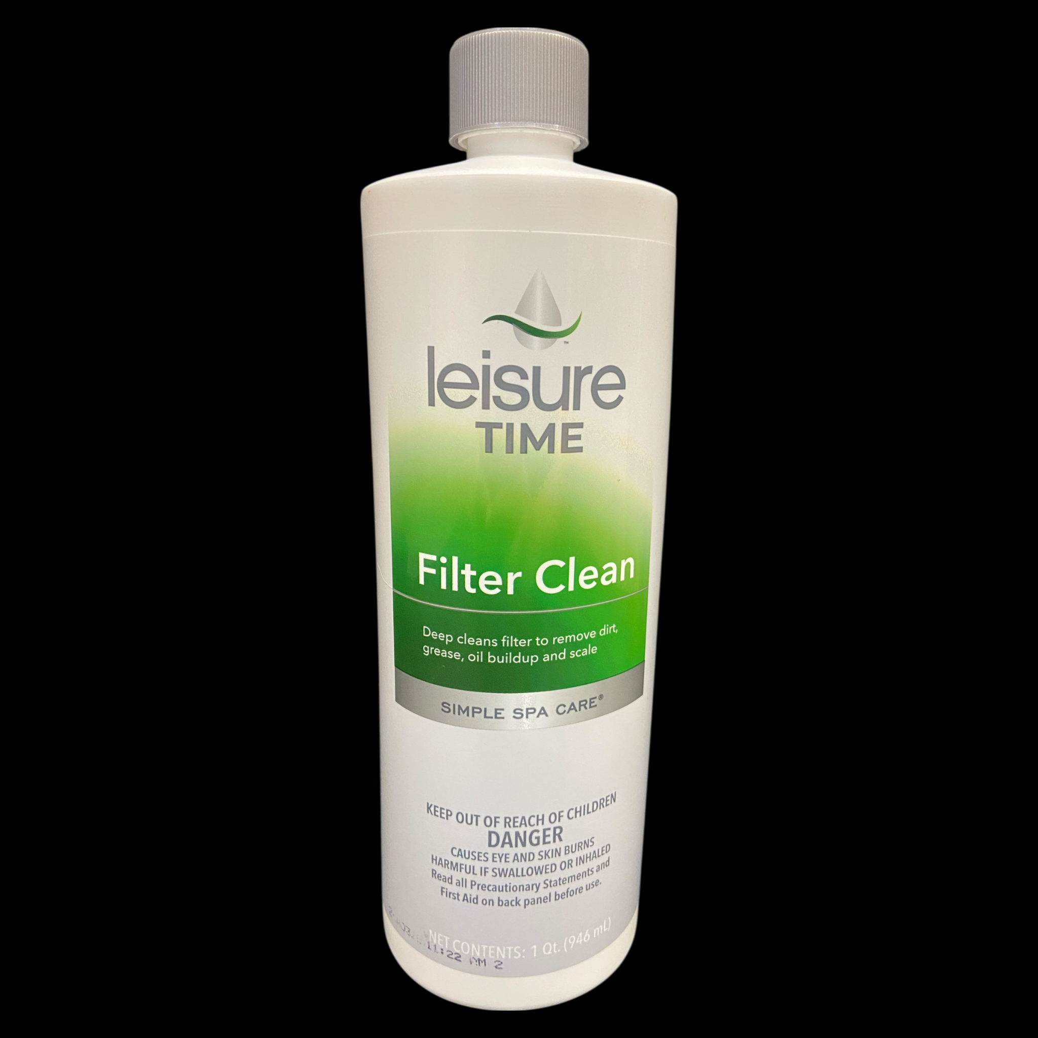 Leisure Time Filter Clean - 32 fl oz | Spa & Hot Tub Filter Cleaner