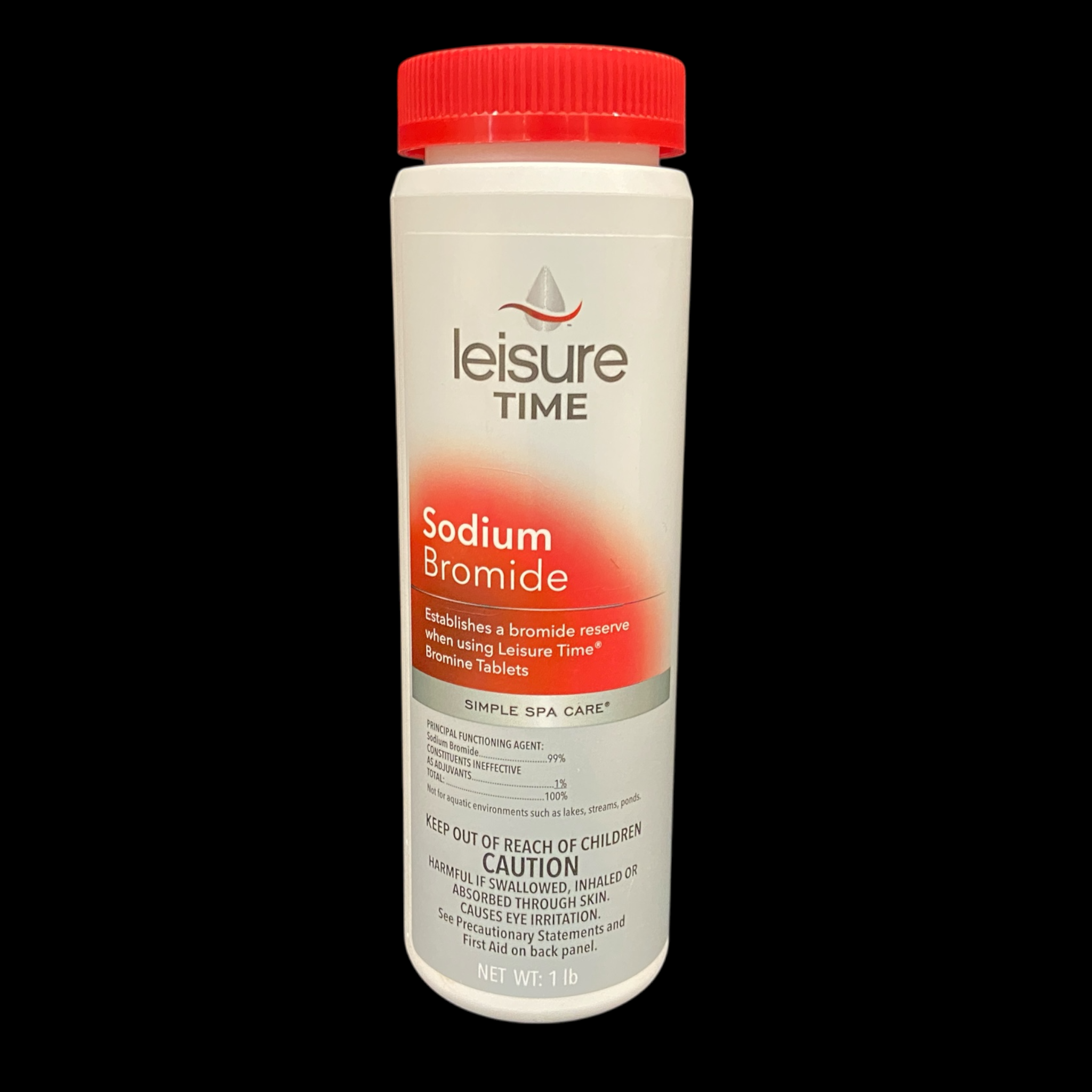 Leisure Time Sodium Bromide 1 lb (16 oz) - Hot Tub & Spa Bromine Reserve
