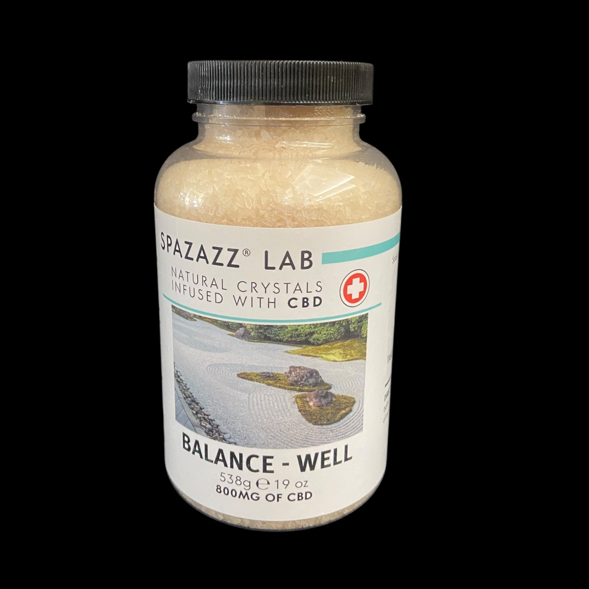 Spazazz Lab Infused CBD Spa & Bath Crystals Collection - Premium Aromatherapy Salts 19 oz.