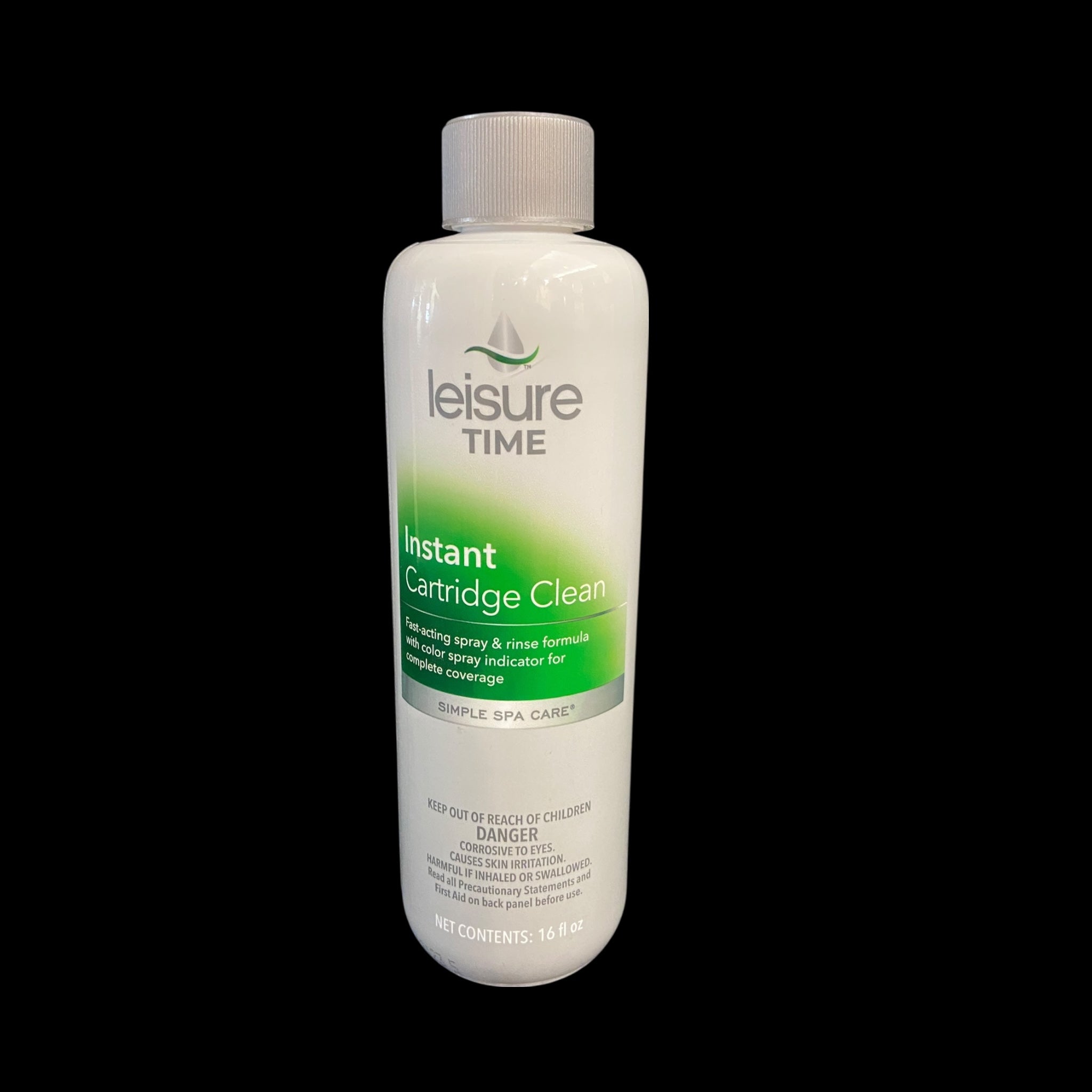 Leisure Time Instant Cartridge Clean 16 fl oz - Hot Tub & Spa Filter Cleaner