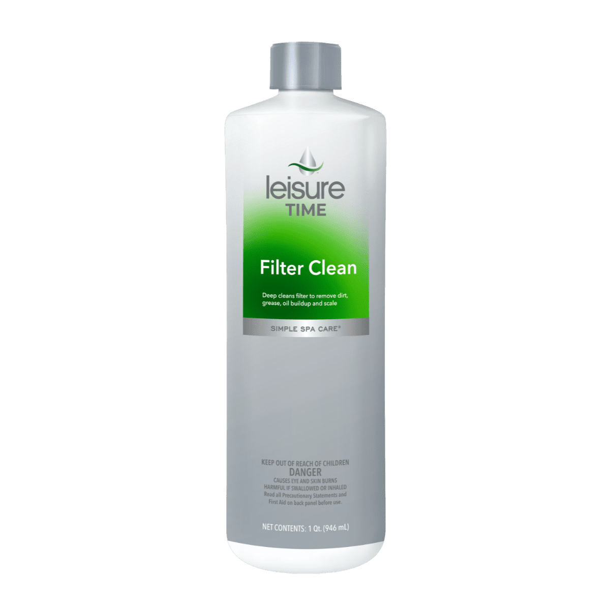 Leisure Time Filter Clean - 32 fl oz | Spa & Hot Tub Filter Cleaner