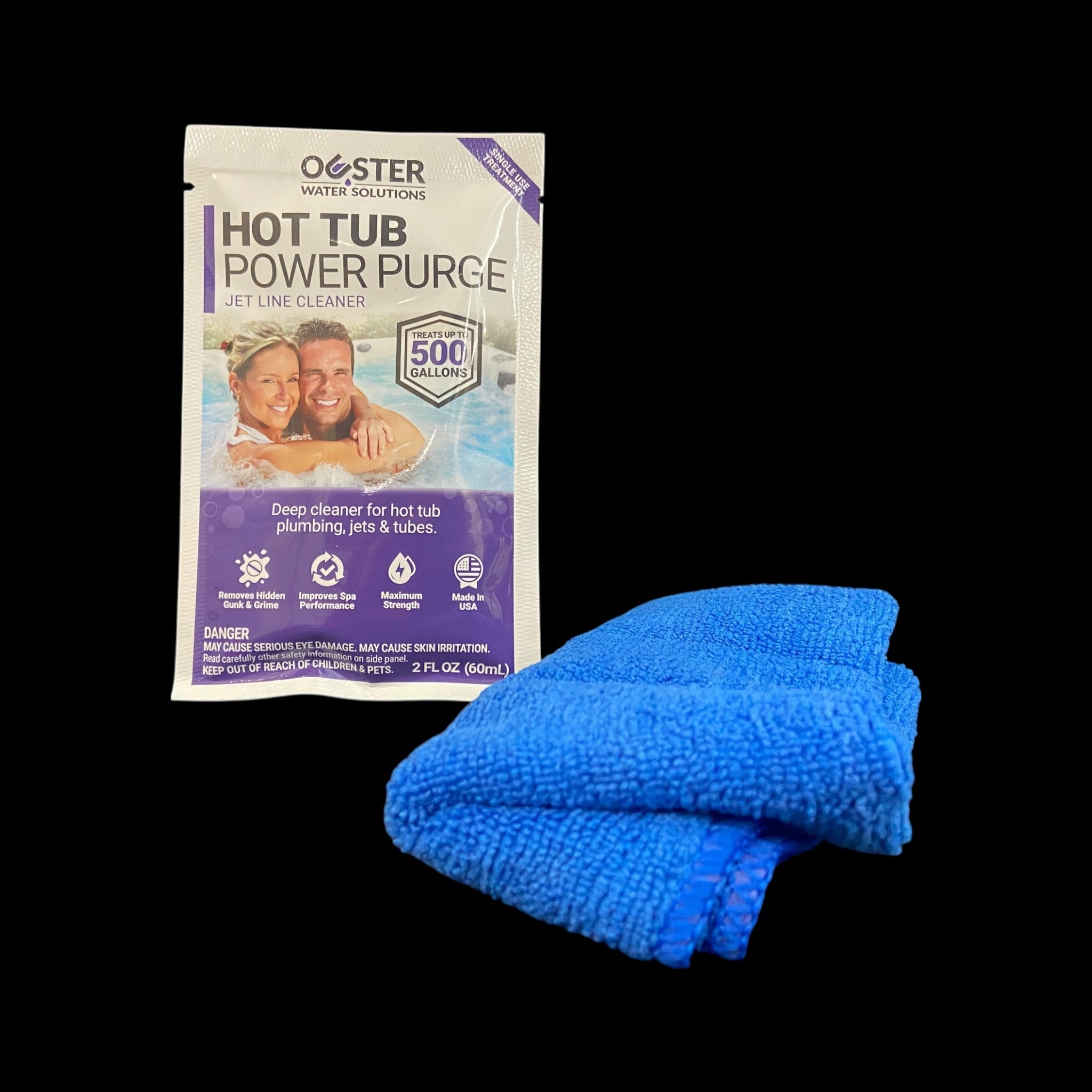 Ouster Power Purge Kit - Hot Tub Line Cleaning System