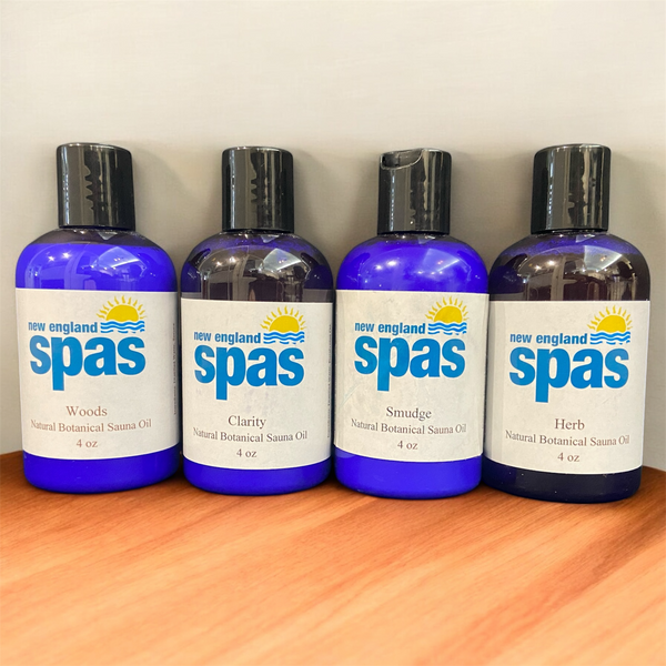 Premium Natural Botanical Sauna Oils | New England Spas | Aromatherapy Wellness Collection