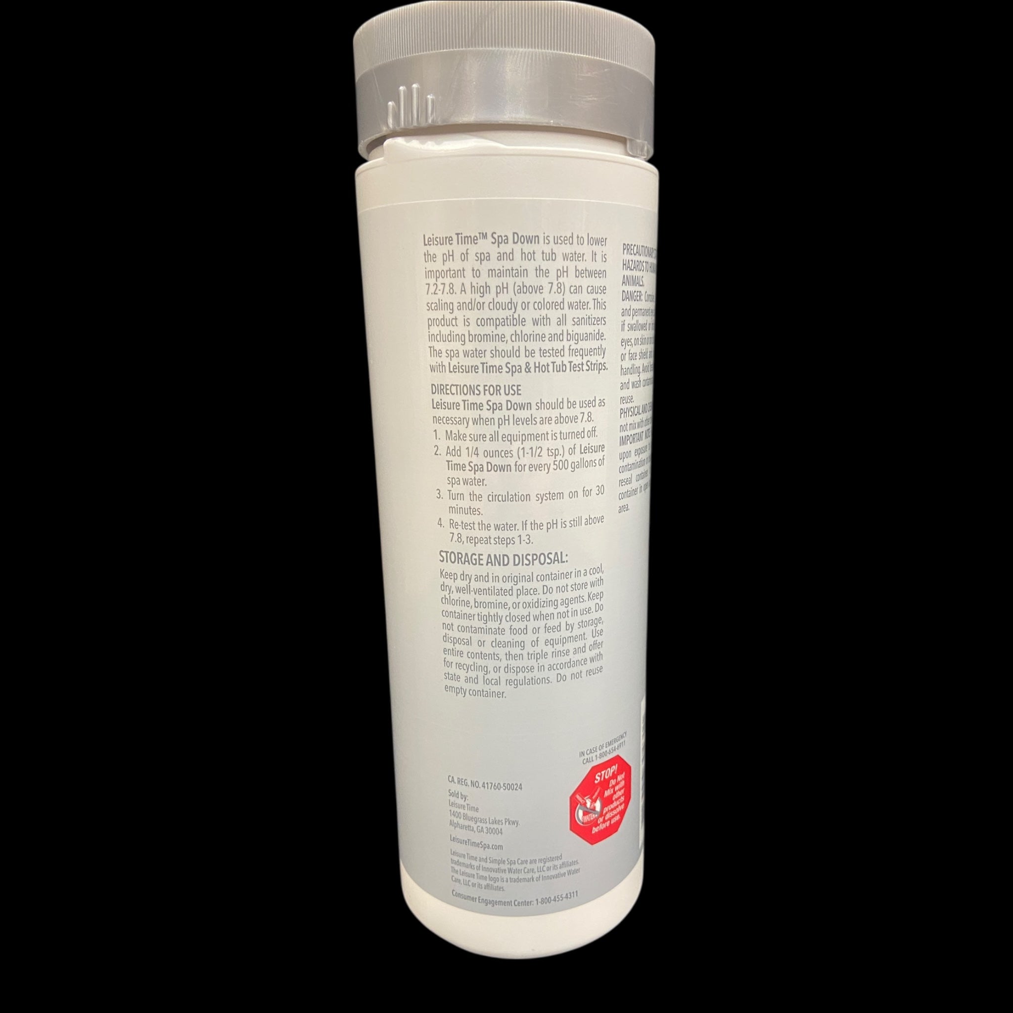 Leisure Time Spa Down (2.5 lb. container)