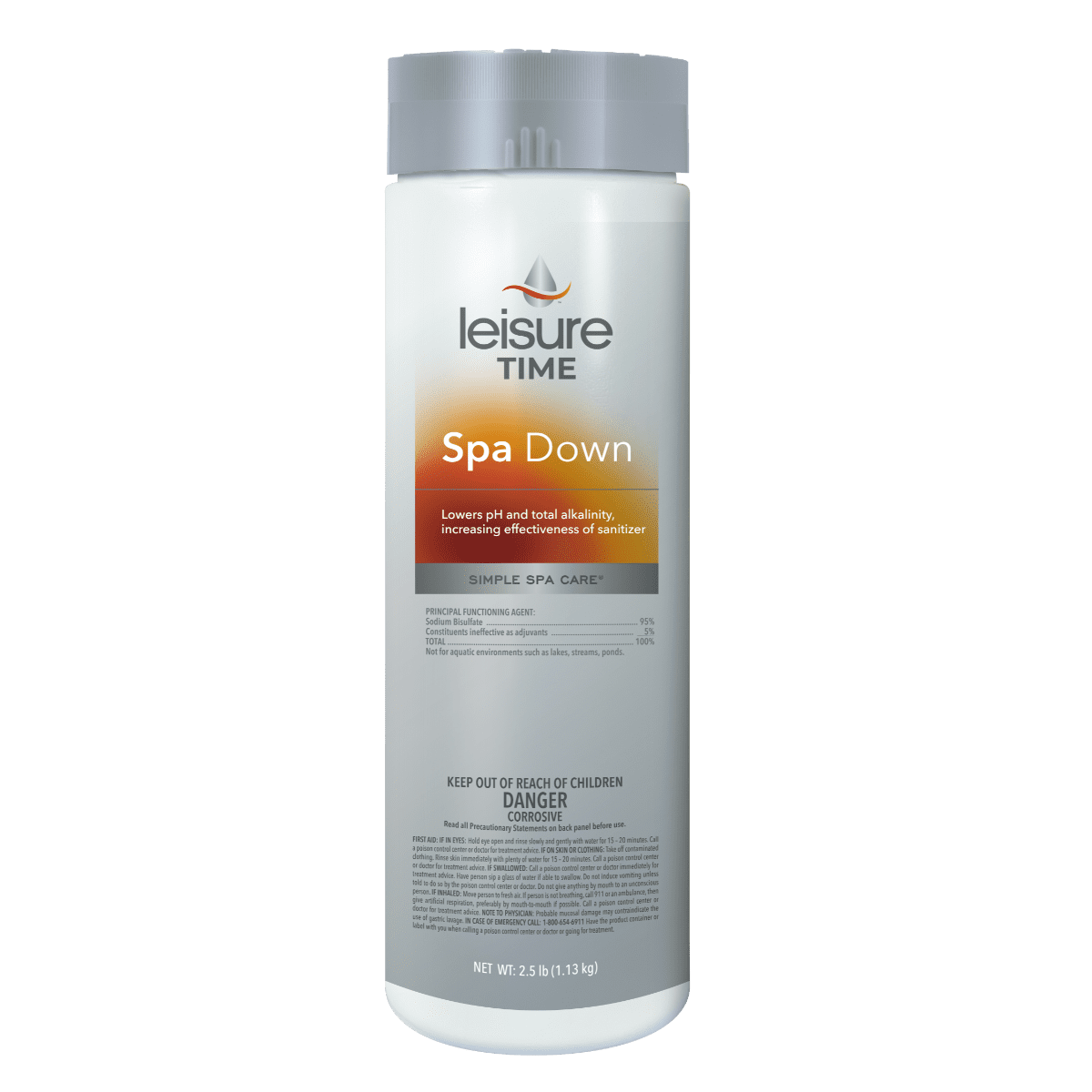 Leisure Time Spa Down (2.5 lb. container)