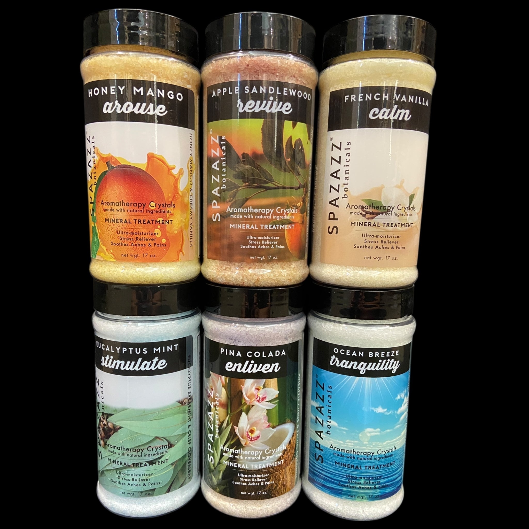 Spazazz Aromatherapy 17oz Original Blend Botanicals Collection