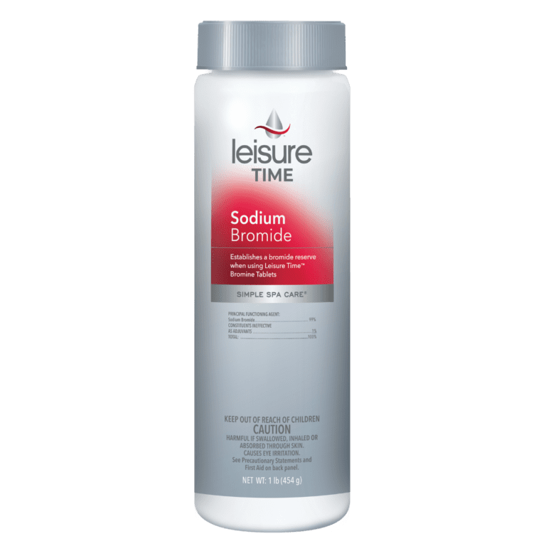 Leisure Time Sodium Bromide 1 lb (16 oz) - Hot Tub & Spa Bromine Reserve