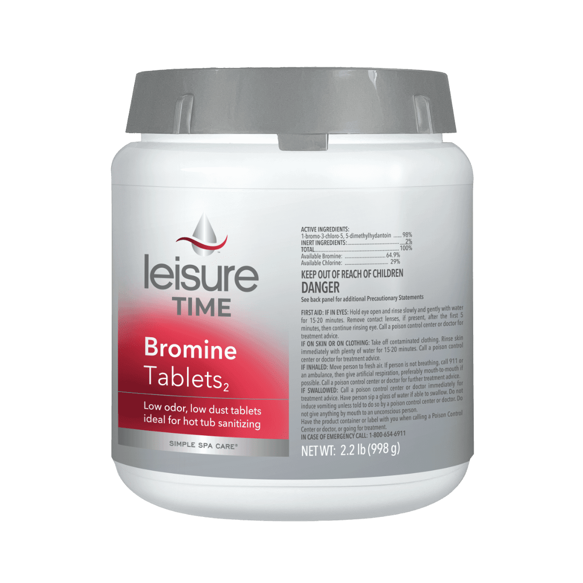 Leisure Time Bromine Tabs 2.2lb