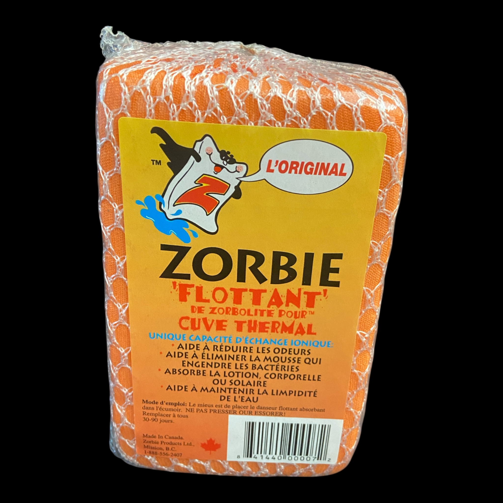 Zorbie® Water Bobble – Spa Surface Contaminant Remover